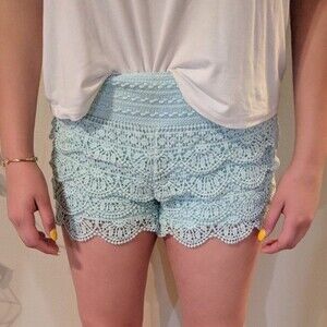 Rewind size small mint green lacey looking shorts